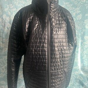 Women’s reversible Black Puffer Jacket